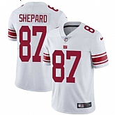 Nike New York Giants #87 Sterling Shepard White NFL Vapor Untouchable Limited Jersey,baseball caps,new era cap wholesale,wholesale hats